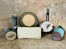 6 Pieces Of Handmade Studio Pottery