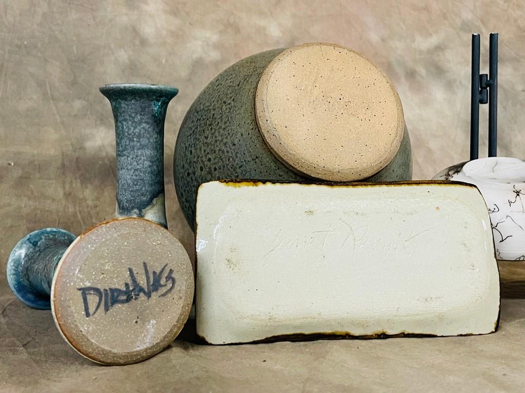 6 Pieces Of Handmade Studio Pottery