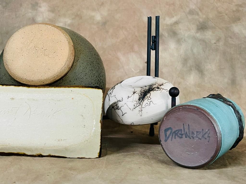 6 Pieces Of Handmade Studio Pottery