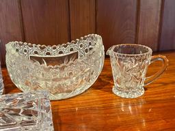 Antique Pressed Glassware
