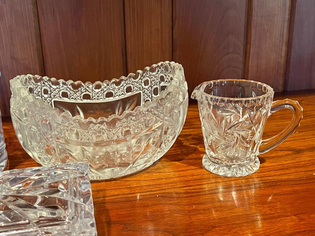 Antique Pressed Glassware