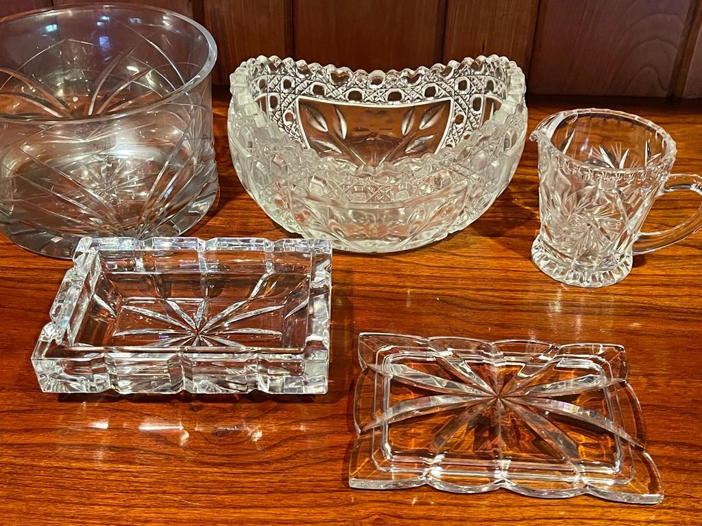 Antique Pressed Glassware