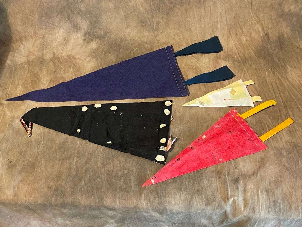 Collection Of Old Pennants