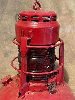 Dietz # 40 Traffic Guard Red Painted Lantern