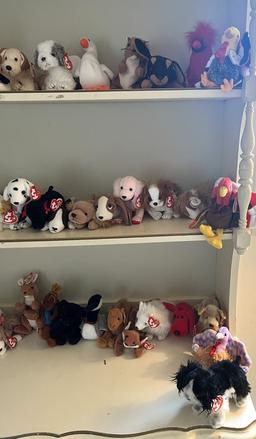 Lot of Forty Plus Beanie Babies