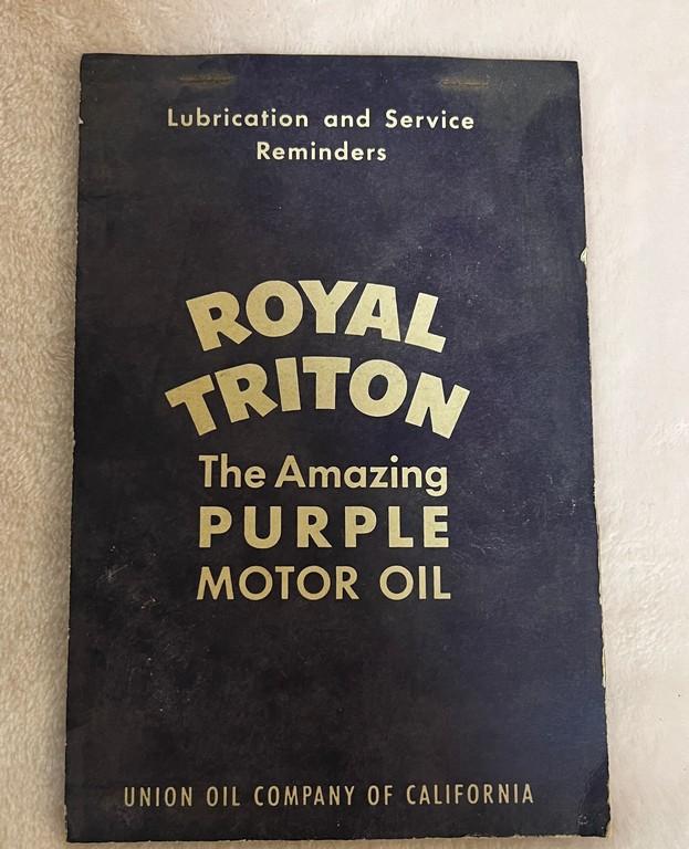 1941 Ford Model "A" Instruction Booklet