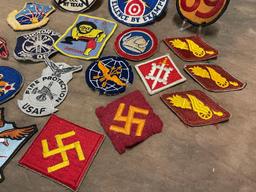 Lot of (20+) Vintage Military Patches