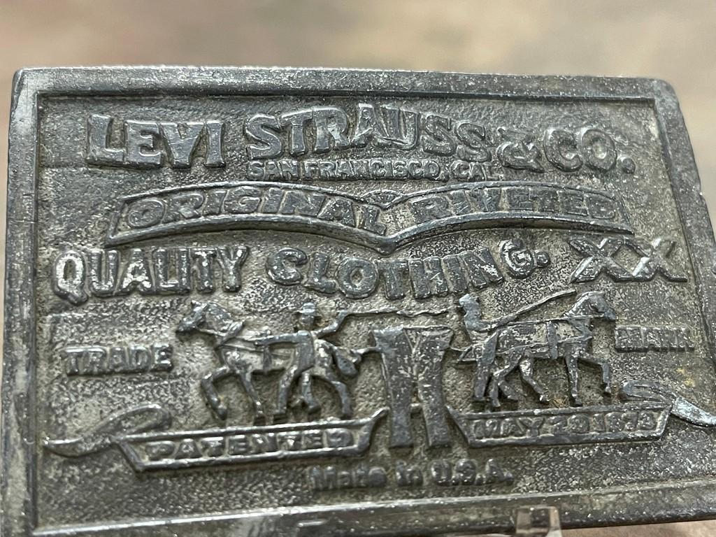 Levis Straus and Co Belt Buckle