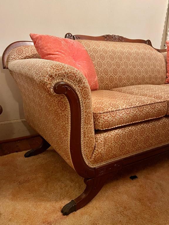 Duncan Phyfe Style Sofa