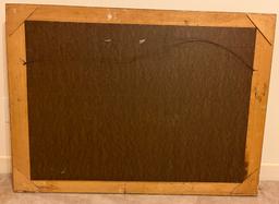 Plaster Gold Gild Mirror
