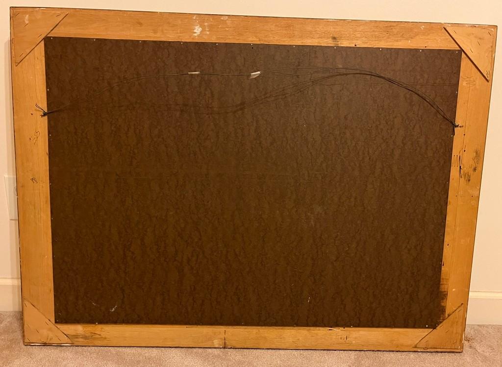 Plaster Gold Gild Mirror