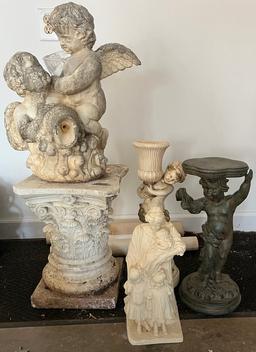 Lot of Concrete Yard Items