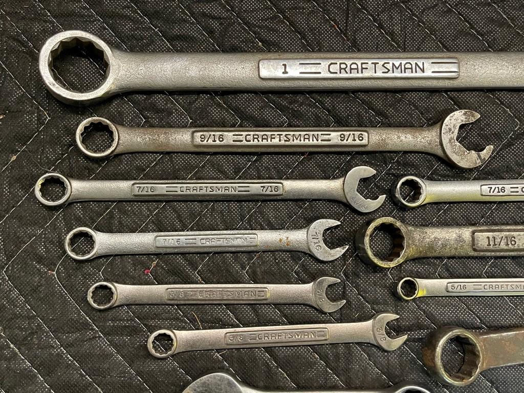 Standard & Metric Wrench Lot