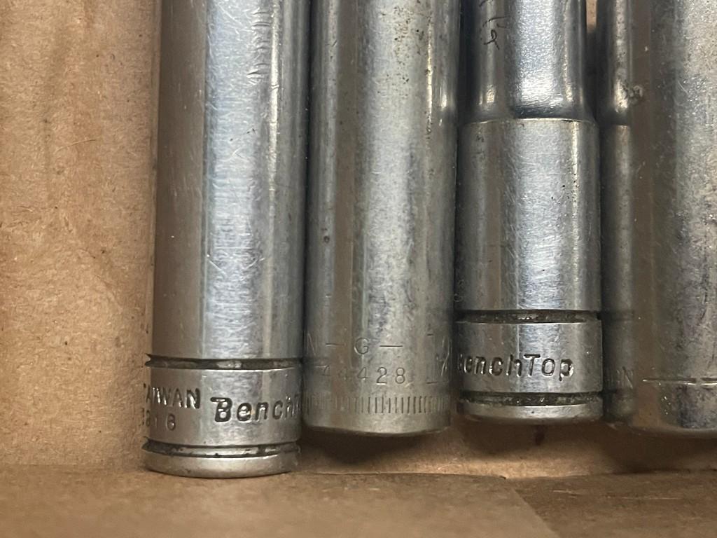 3/8 Deep Well Socket Lot