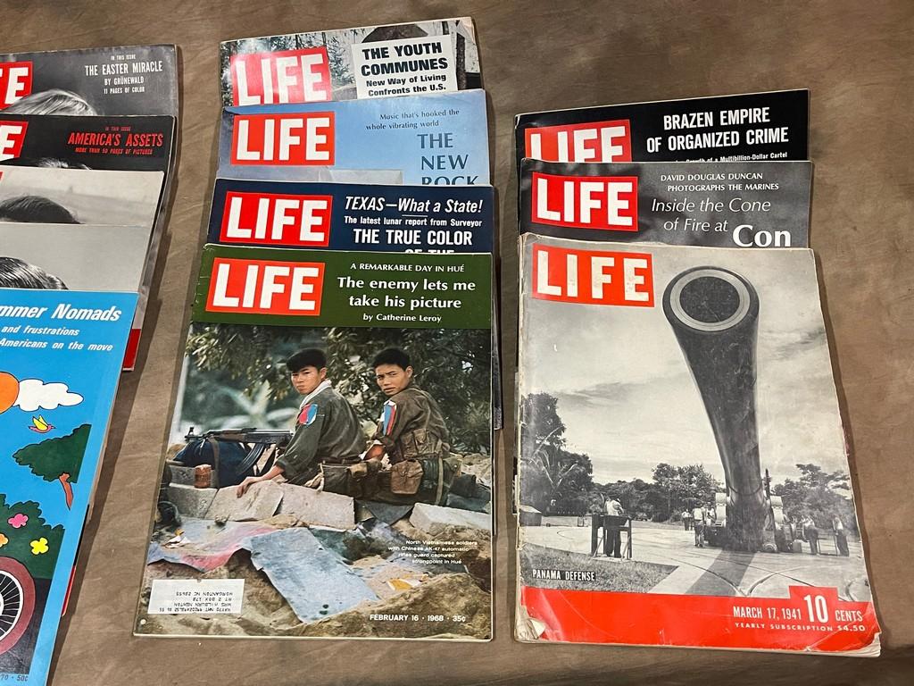 Lot of 1950s and 60s  Life Magazines