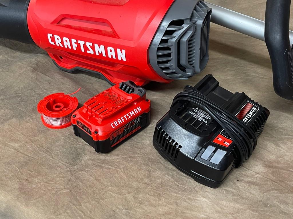 Craftsman Battery-Powered Weed eater and Blower