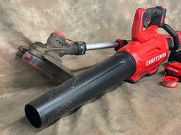 Craftsman Battery-Powered Weed eater and Blower