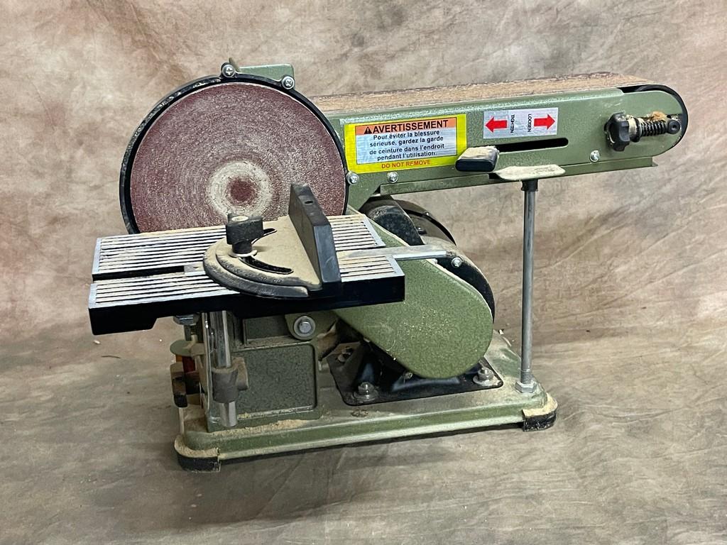 Central Machinery Disk and Belt Sander