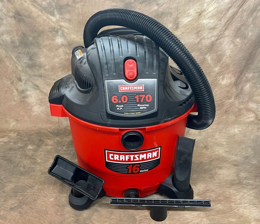 6.0 Craftsman Shop Vac Model 113.117610 with a Pos-I-Lock Hose