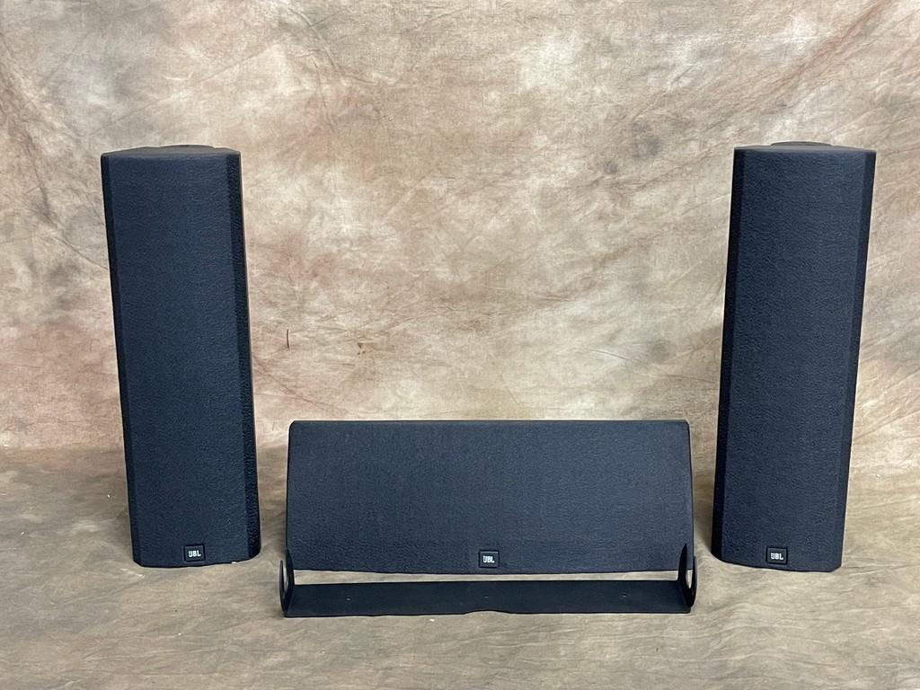 Three JBL Corner Speakers