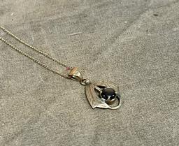 14 K Gold Necklace With Pendant