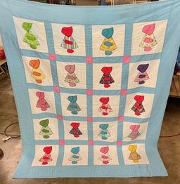 Sun Bonnet Sue Quilt