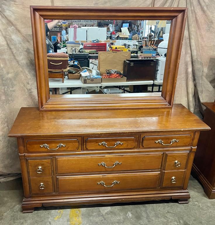 Dresser with Mirror