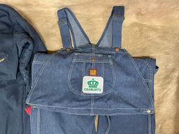 Lot of New Bib Overalls and Coveralls