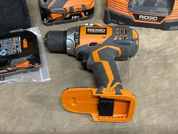 Rigid 18 Volt Drill and 18 Volt Impact  Driver