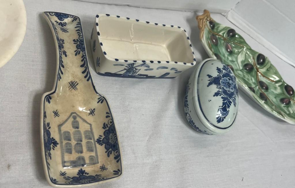 Alabaster Bowl With Stone Fruit & More