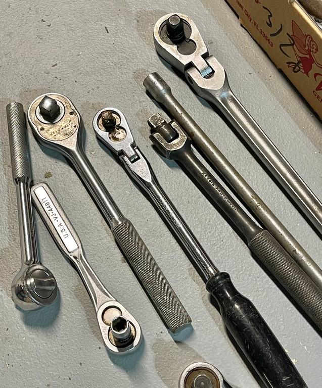 Huge Assortment Sockets & Wrenches