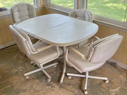 Outdoor Table and Four Chairs