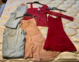 Lot of Women's Jeans and Dresses