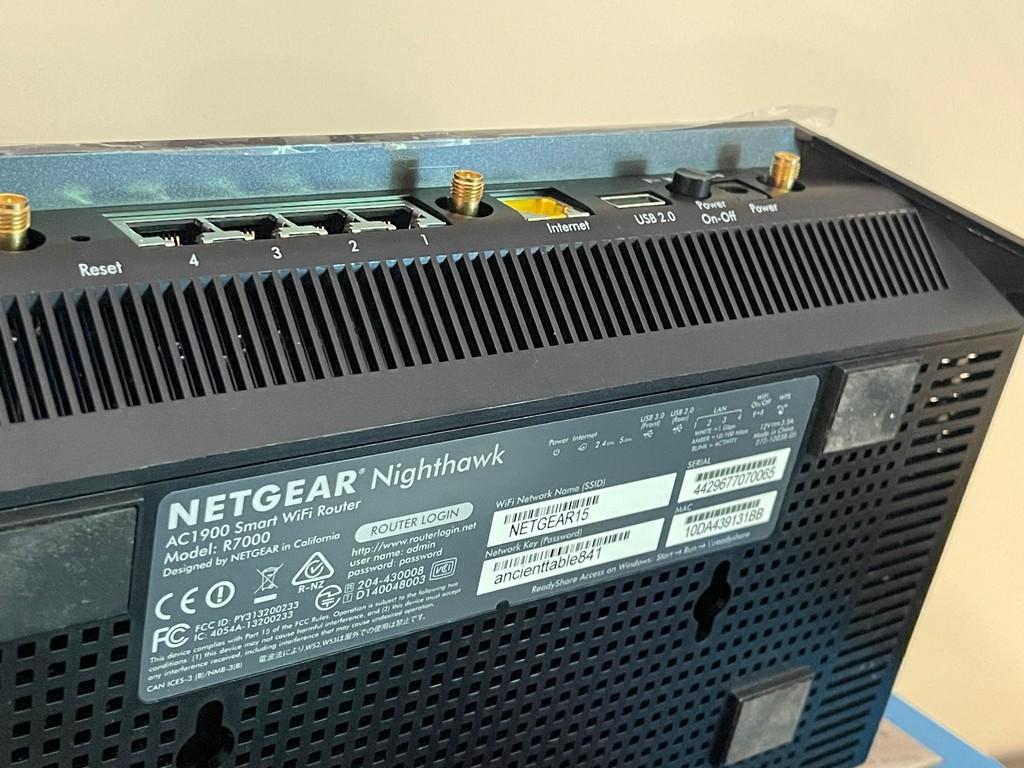 Netgear Nighthawk AC 1900 Smart WiFi Router