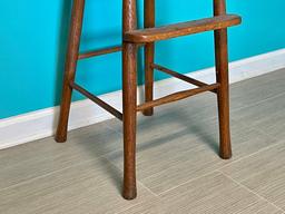 Oak Wooden High Chair