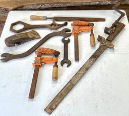 Lot of Metal Tools