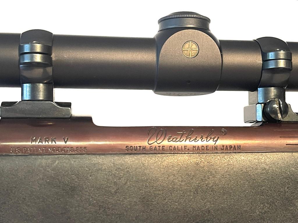 Weatherby Mark V 7MM WBY Caliber Bolt Action Rifle With 6.5X20 Leupold Scope