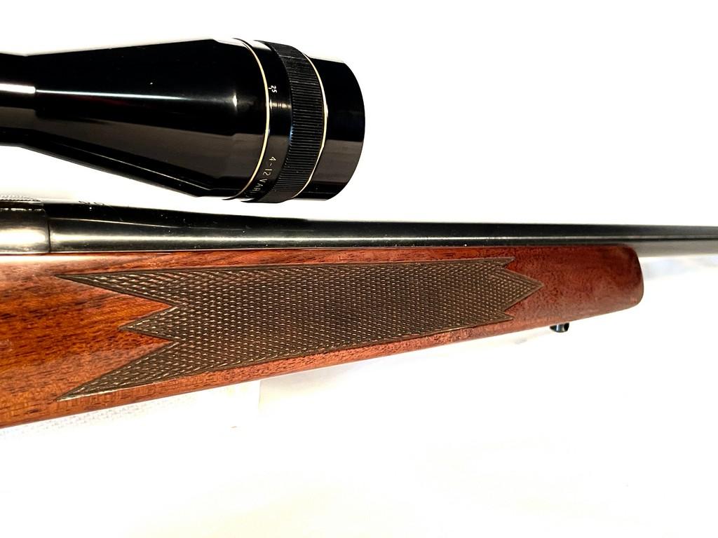 Sako 222 rem. Cal. Bolt Action Rifle With 12X Leupold Scope