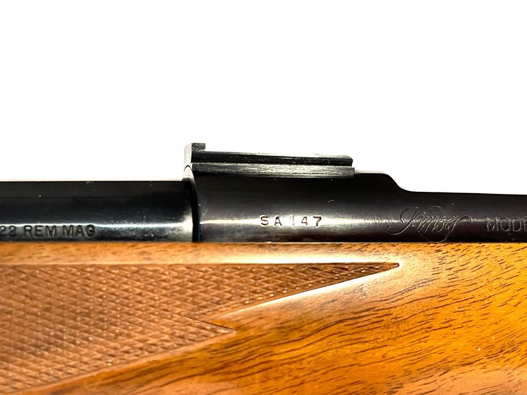 Kimber Of Oregon Model 84 Super America 222 Mag. Cal. Bolt Action Rifle With Kimber Scope Rings