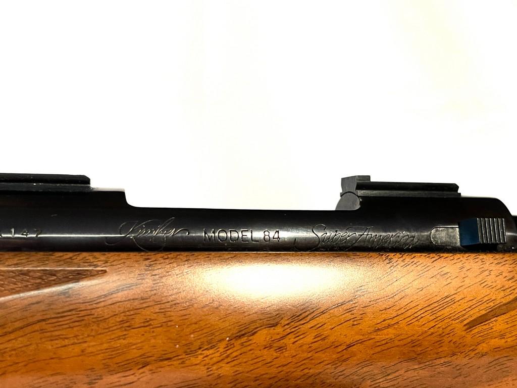 Kimber Of Oregon Model 84 Super America 222 Mag. Cal. Bolt Action Rifle With Kimber Scope Rings