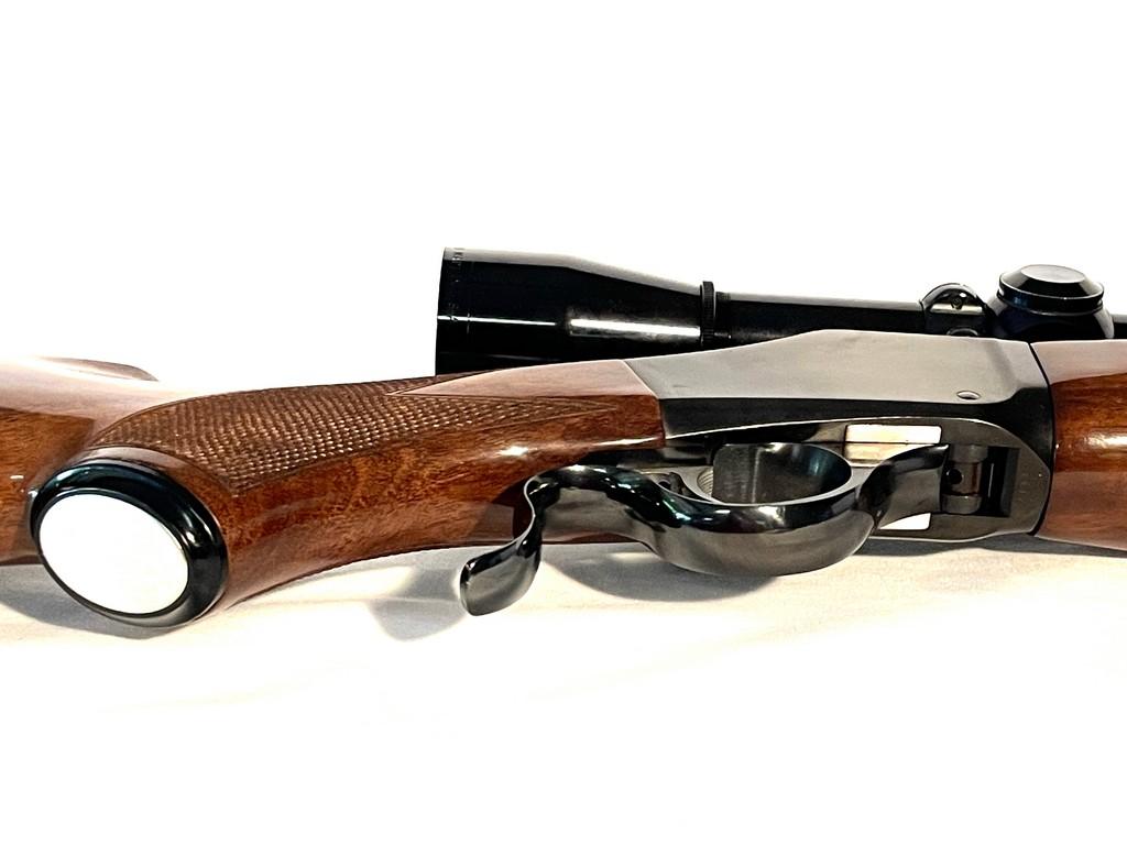 Browning Model B-78 22-250 Cal. Octagon Barrel Rifle With 10X Leupold Scope