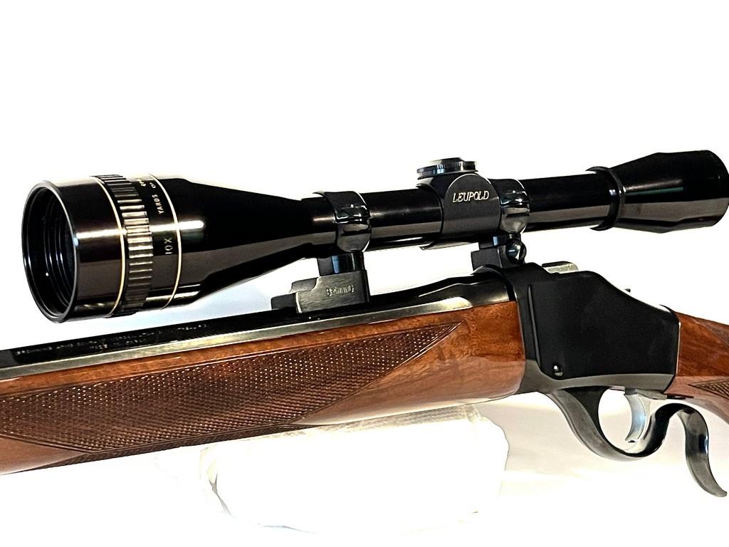 Browning Model B-78 22-250 Cal. Octagon Barrel Rifle With 10X Leupold Scope