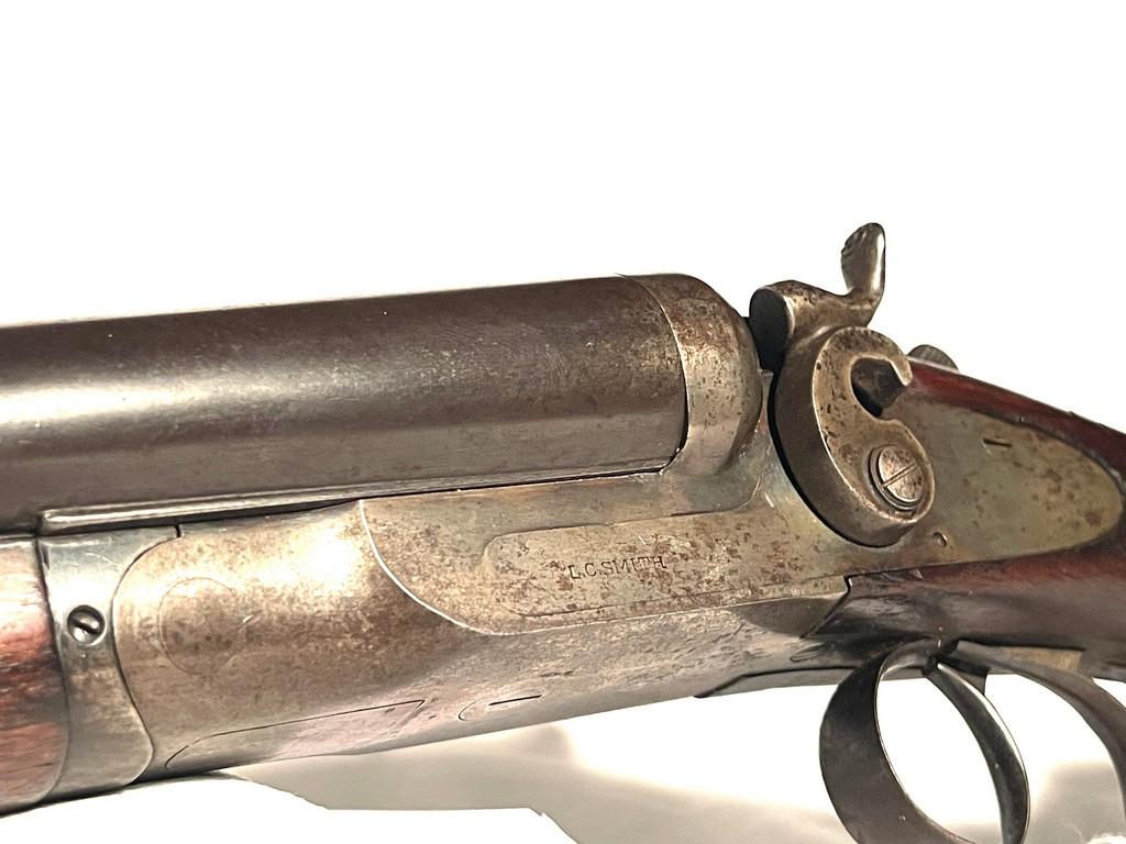 L.C. Smith Double Barrel Parts Shotgun