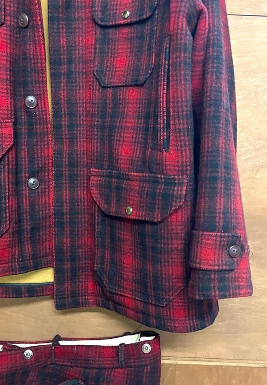 Vintage Woolrich Hunting Jacket And Matching Pants