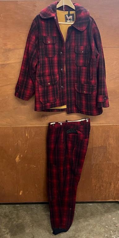 Vintage Woolrich Hunting Jacket And Matching Pants