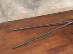 Late 18th Century Hand Wrought Round Wafer Iron