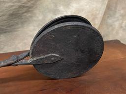 Late 18th Century Hand Wrought Round Wafer Iron