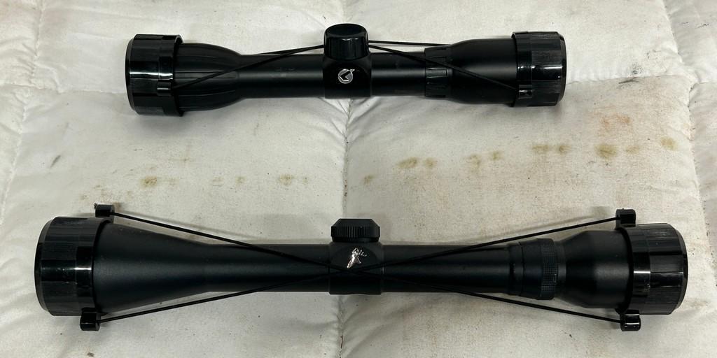 Lot Of 3 Rifle Scopes