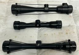 Lot Of 3 Rifle Scopes