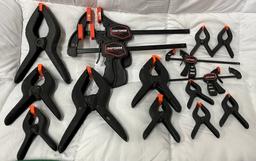 Clamp Lot & Bungees